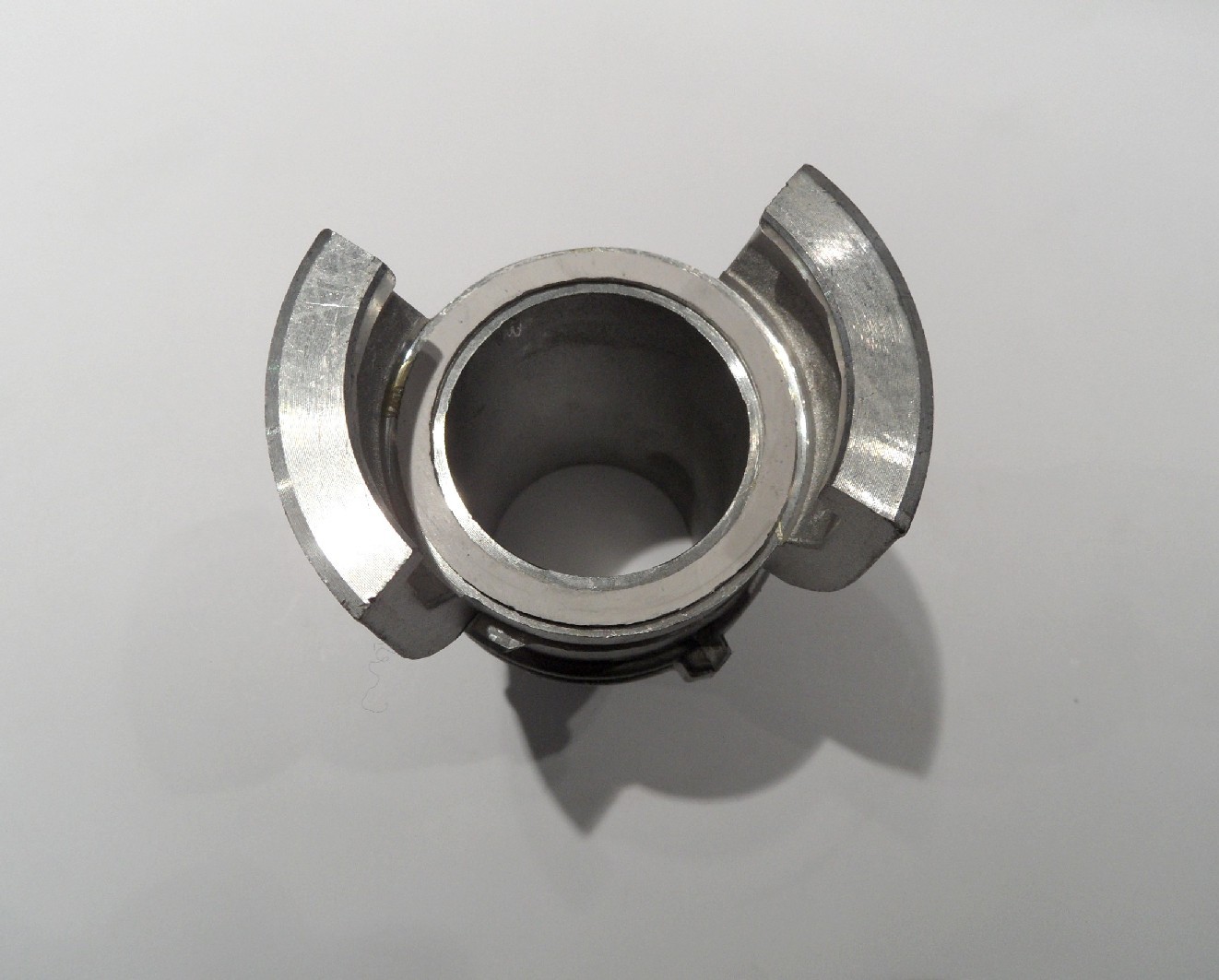 Demi raccord aluminium avec verrou cannelé tuyau 35 type diamètre 32