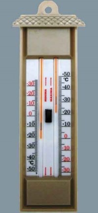 Thermomètre mini/maxi