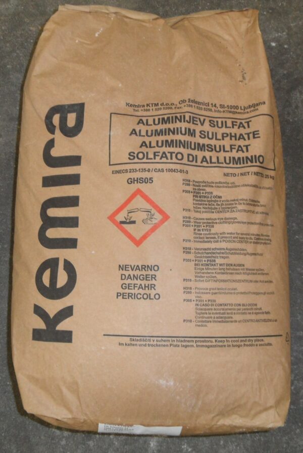 Sulfate d'alumine - 50kg